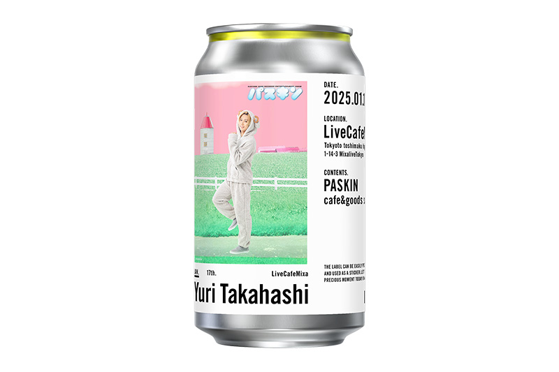 「TAG LIVE LABEL」DRINK ウーロン茶（高橋祐理）